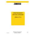 ZANUSSI ZDM4714B Owner's Manual