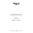 REX-ELECTROLUX FMR51B Owner's Manual