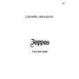 ZOPPAS PXX900AMS Owner's Manual