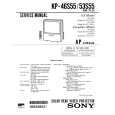 SONY KP-53S55 Owner's Manual