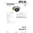 SONY MPKNA Service Manual