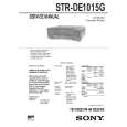 SONY STRDE1015G Service Manual