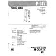 SONY M14V Service Manual