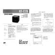 SONY ICFC120 Service Manual