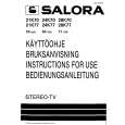 SALORA 24K77 Owner's Manual