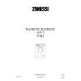 ZANUSSI F804 Owner's Manual