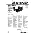 SONY DSR-PD100P Owner's Manual