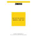 ZANUSSI ZBF865A Owner's Manual