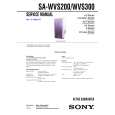 SONY SAWVS200 Service Manual