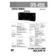 SONY CFD455L Service Manual