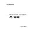 ROLAND A-33 Owner's Manual