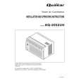 PANASONIC HQ2052UH Owner's Manual