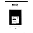 CASTOR CB80 Owner's Manual