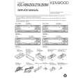 KENWOOD KDCX959 Service Manual