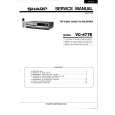 SHARP VC477E Service Manual