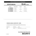 SONY KP61XBR300 Service Manual
