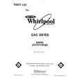 WHIRLPOOL LG7701XWW0 Parts Catalog