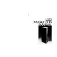 HARMAN KARDON L222 Owner's Manual