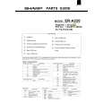SHARP ER-A220 Parts Catalog
