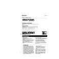 SONY WM-F2085 Owner's Manual