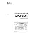 ROLAND DM-80R Owner's Manual