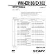SONY WMEX180 Service Manual