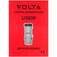 VOLTA U3600 Owner's Manual