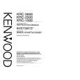 KENWOOD KRC1006 Owner's Manual