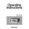 PANASONIC WVRC35 Owner's Manual