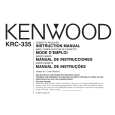 KENWOOD KRC335 Owner's Manual