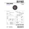 SONY XSF1022 Service Manual