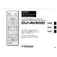 PIONEER CUAV200 Owner's Manual