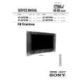 SONY KV32FQ70E Service Manual