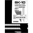 CASIO SK10 Owner's Manual
