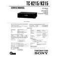 SONY TCK315 Service Manual