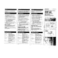 SONY SRF60 Owner's Manual