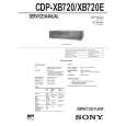 SONY CDPXB720/E Service Manual