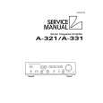 LUXMAN A-331 Service Manual