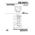 SONY GDM20SE2T5 Service Manual