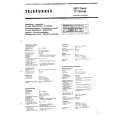 TELEFUNKEN TT750 Service Manual