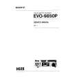 SONY EVO-9850P VOLUME 1