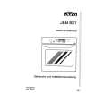 JUNO-ELECTROLUX JEB 631 A Owner's Manual