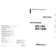 PIONEER DEH1450B Owner's Manual