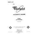 WHIRLPOOL LA5430XMW3 Parts Catalog