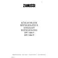 ZANUSSI ZFC1604T Owner's Manual