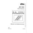 JUNO-ELECTROLUX JEH200B Owner's Manual