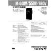 SONY M440V Service Manual