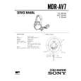 SONY MDRAV7 Service Manual