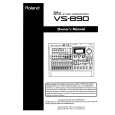 ROLAND VS-890 Owner's Manual