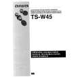 AIWA TSW45 Owner's Manual